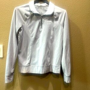 Victoria Secret Pink Yoga 1/4 zip pullover